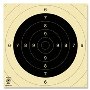 Kruger - Centre target for pistol 25/50m (numbered) (250ea) 26x26cm - Weight 3.6kgs