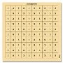 Kruger - Fun target - Lucky numbers 10/50m (1000ea) 13.5x13.5cm - Weight 3.9kgs