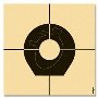 Kruger - Zeroing target for telescopic sights for rifles (100m) (250ea) 26x26cm - Weight 3.6kgs