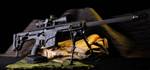 Barrett M98 Bravo - Black - .338 Lapua Mag - 24 inch barrel - Picatinny rail, 10 round magazine. Overall weight 6.1 kg