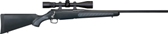 Thompson Center Venture - Black Hogue Composite Stock - .270 Win - Nitrade Fat Bolt, 24" Blued Barrel, 3 round box magazine. (Scope not included)