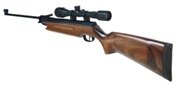 Weihrauch HW 35 K - .177" air rifle - Break open, walnut finish stock, fixed sights, automatic safety, precision adjustable match trigger "Rekord", 3.8kgs - 900fps