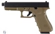 Glock 17A Olive - 9mm Luger - 2 x 10 round magazines, 122mm barrel, carry case and magazine loader.