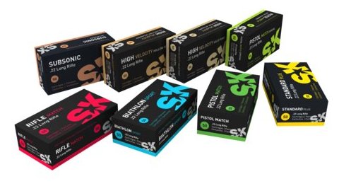 SK rimfire target grade ammunition