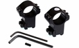 SportsMatch UK Scope Ring Mounts - 1" diameter tube for 9.5-11.5mm dovetails. 2 piece - High Height - double screw - 24mm Height - 21mm Thickness - Weight 113g. Includes arrestor pin.