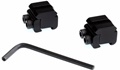SportsMatch Weaver/Picatinny Adapter Rail - for 9.5-11.5mm dovetails. 2 piece - double screw - 20mm Height - 21mm Thickness - Weight 53g. Overall height increase is 17mm.
