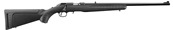 New - Ruger American Rimfire - Synthetic Stock - .22lr - 18" Blued Barrel with fibre optic sight, 10 round detachable magazine.
