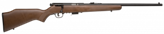 New - Savage Arms 93G - Wood Stock - .22WMR - 21" Blued Barrel, Drilled and tapped for scope mounts, open sights, 5 round detachable magazine.
