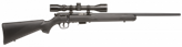 New - Savage Arms 93R17FXP - Synthetic Stock - .17HMR - 21" Blued Barrel with Bushnell 3-9 x 40 Scope, 5 round detachable magazine.